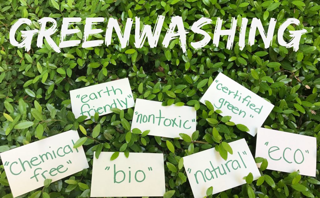 greenwashing en politica